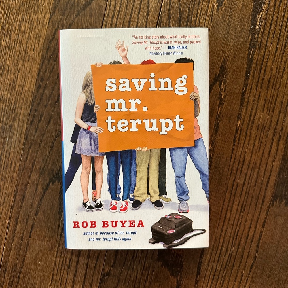 Saving Mr. Terupt book Rob buyea